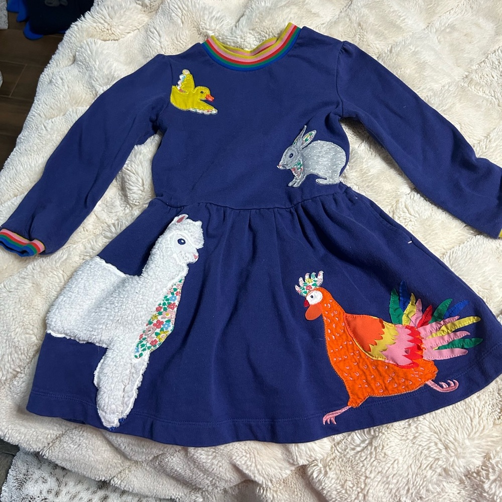 MiniBoden 6/7y adorable dress